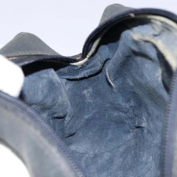 GUCCI GG Supreme Sherry Line Shoulder Bag PVC Navy Gold 68 02 004 Auth 152148 - Picture 14 of 16